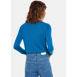 Whistles Blue Annie Sparkle Crew Neck